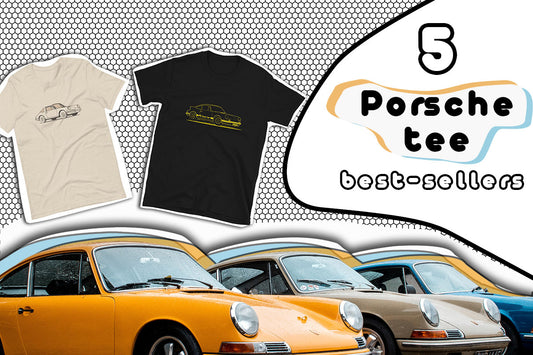 5 Porsche T-Shirts You'll Love To Wear in 2021