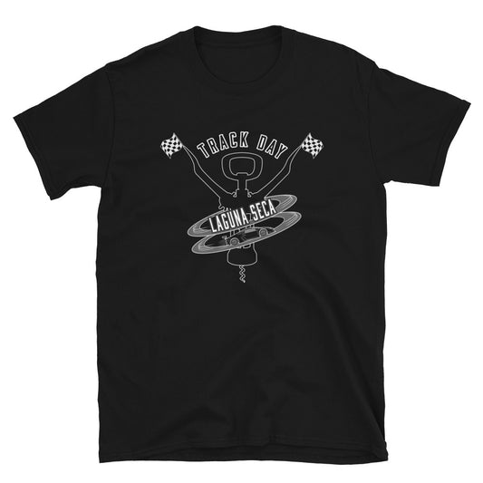 Laguna Seca Corkscrew Track Day Unisex T-Shirt