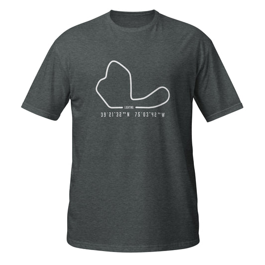 Lighting Track Outline Unisex T-Shirt