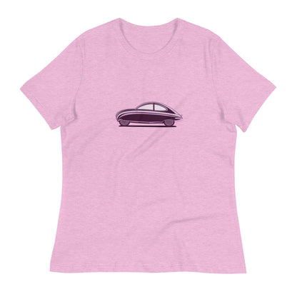 Saab Ursaab Women's Relaxed Lilac T-Shirt