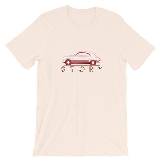 Saab Ninety Three Story Unisex T-Shirt (5 Colors Available)