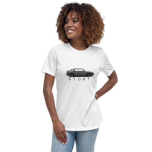 Saab Story 9000 Aero Women's Relaxed White T-Shirt