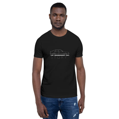 Saab 9000 Story Outline Unisex T-Shirt (Available in 6 Colors)