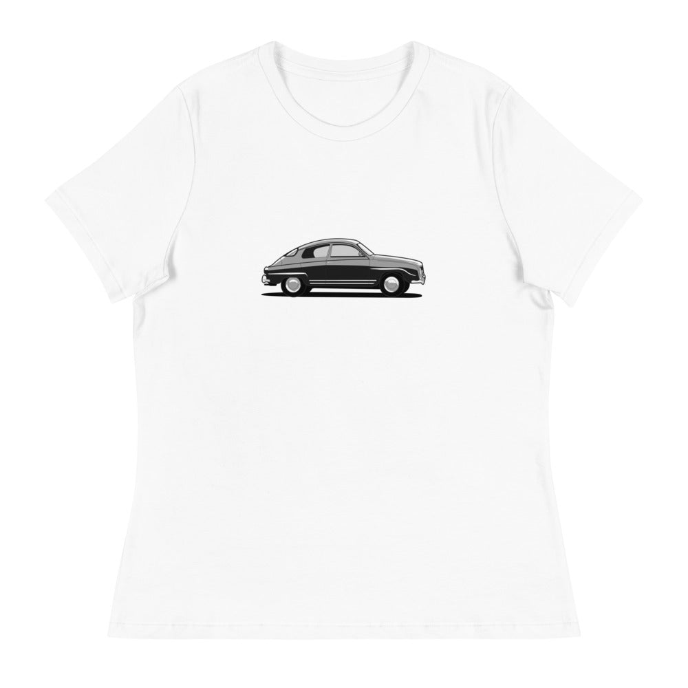 Saab 96 Monte Carlo Women's Relaxed White T-Shirt