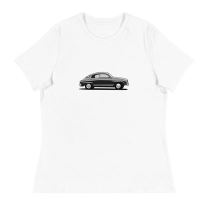 Saab 96 Monte Carlo Women's Relaxed White T-Shirt