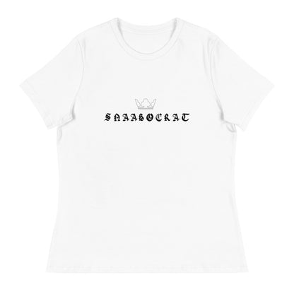 Snaabocrat Saab Women's Relaxed White T-Shirt