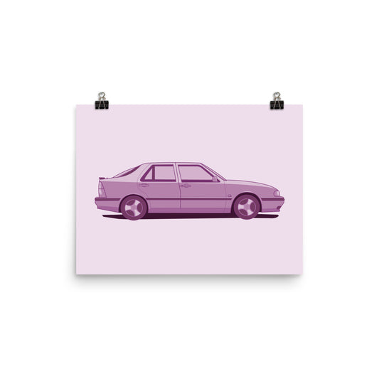 Saab 9000 Aero 12 in. x 16 in. Poster