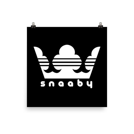 Saab Snaaby Crown 10 in. x 10 in. Poster