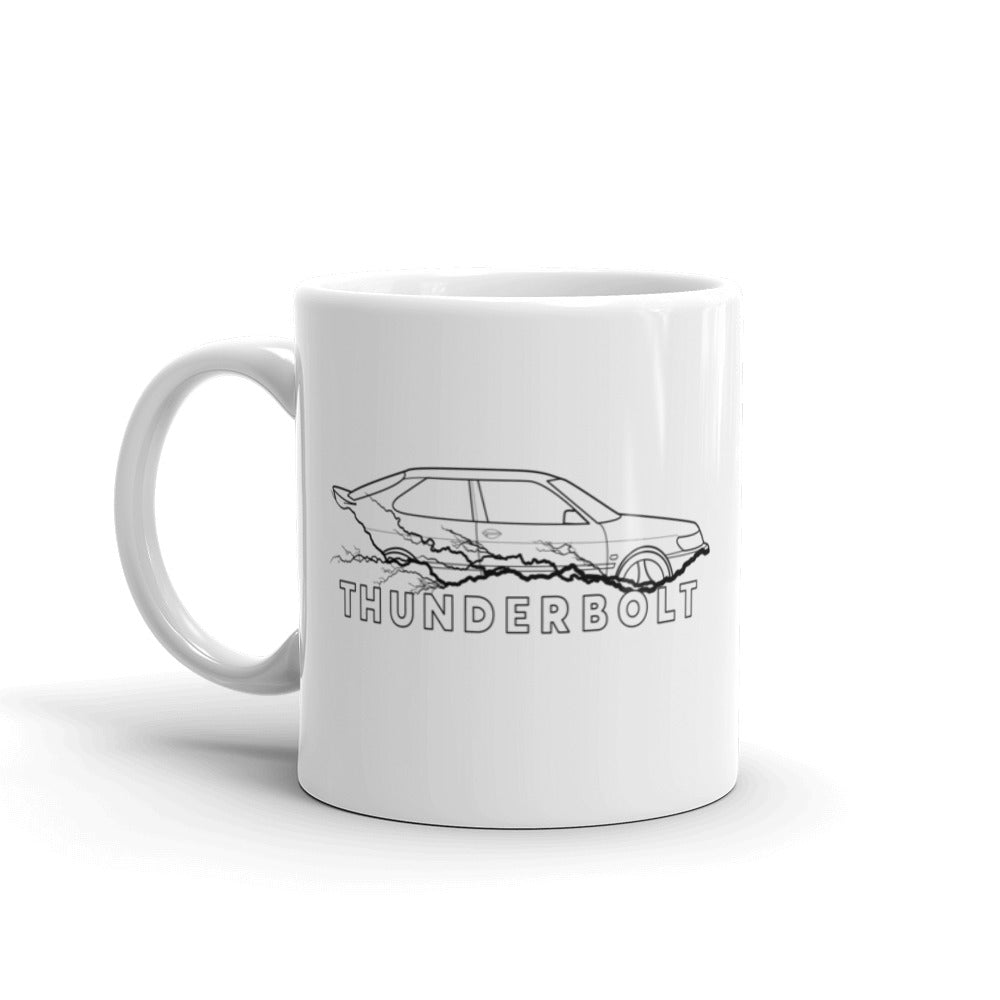 Saab 9-3 Viggen Thunderbolt 11 oz Coffee Mug