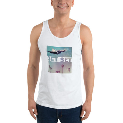 Saab 37 Viggen Jet Unisex Tank Top (2 Colors)