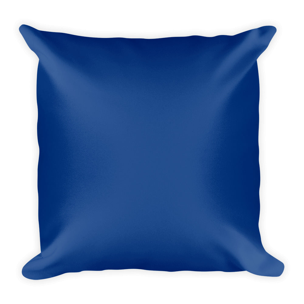 Saab Snaaby Crown Blue Basic  18 x 18 Throw Pillow