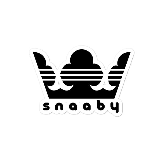 Saab Snaaby Crown 4 x 4 Bubble-Free Sticker