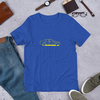 Saab 9-5 Outline Unisex T-Shirt (6 Colors Available)