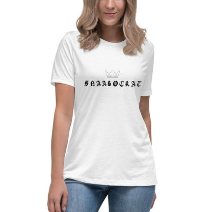 Snaabocrat Saab Women's Relaxed White T-Shirt