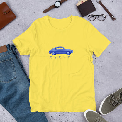 Saab 96 Monte Carlo Story Unisex T-Shirt (4 Colors Available)