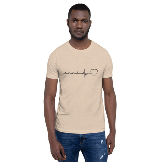 Saab Heartbeat Unisex T-Shirt