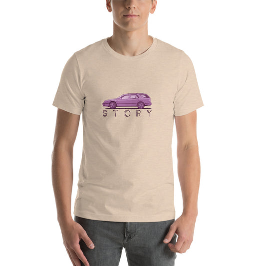 Saab 9-5 Wagon Sport Combi Wagon Story Beige Unisex T-Shirt