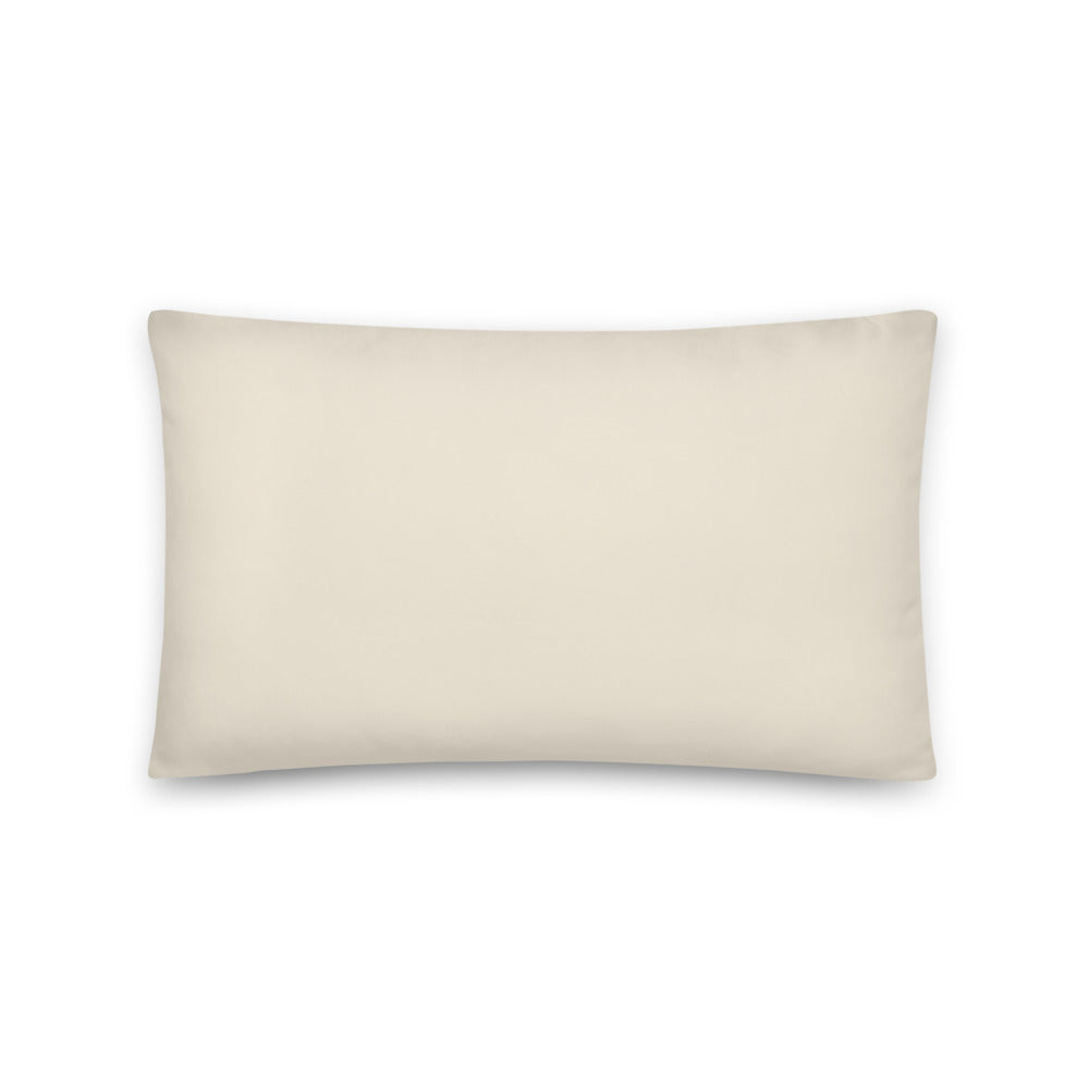 Saab Heartbeat Basic Beige 20 x 12 Throw Pillow