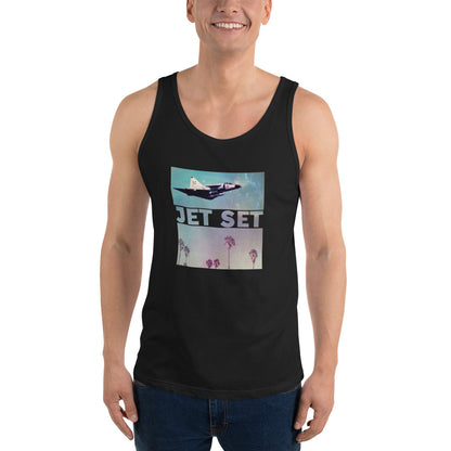 Saab 37 Viggen Jet Unisex Tank Top (2 Colors)