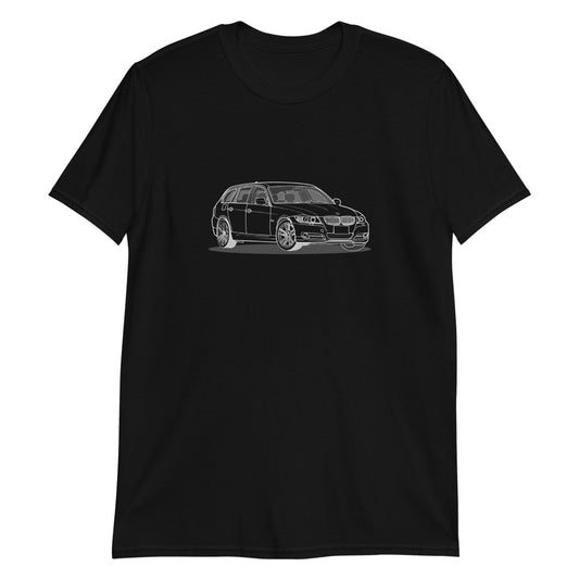 2010 BMW 328 Wagon E91 Double Sided Unisex T-Shirt (2 Colors Available)