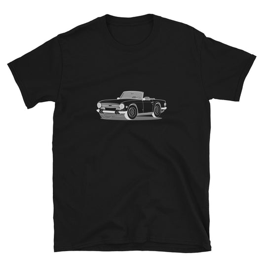 1974 Triumph TR6 Double Sided Unisex T-Shirt (3 Colors Available)