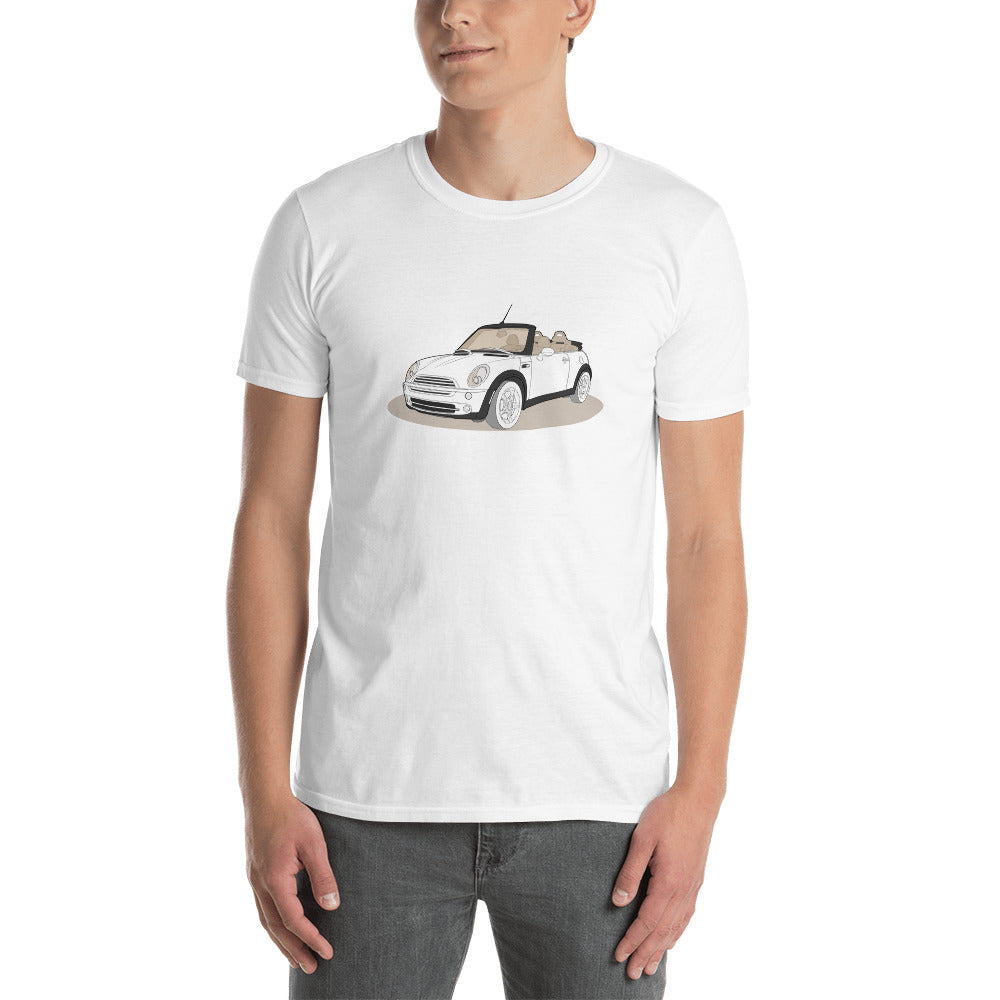 2005 Mini Cooper Convertible R52 Front Side Unisex T-Shirt (3 Colors Available)