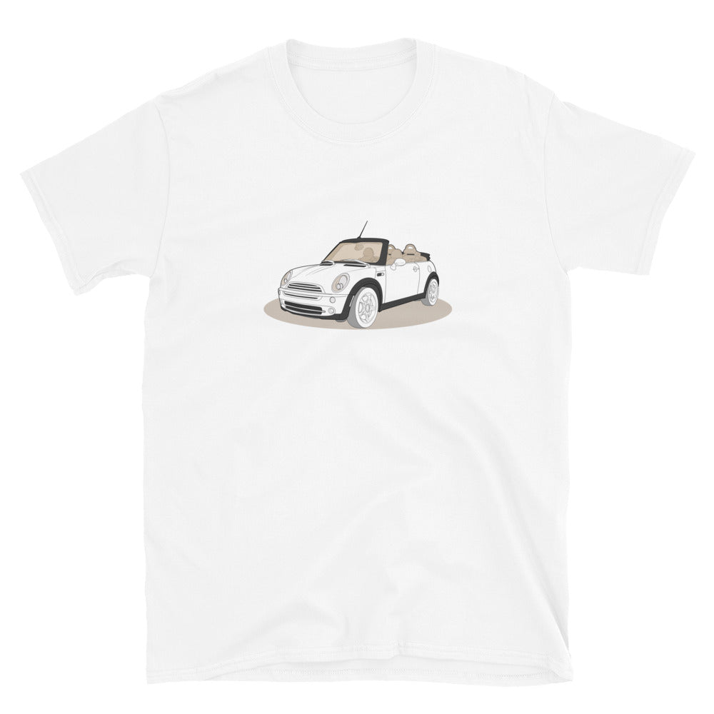 2005 Mini Cooper Convertible R52 Front Side Unisex T-Shirt (3 Colors Available)