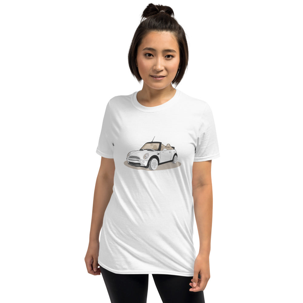 2005 Mini Cooper Convertible R52 Front Side Unisex T-Shirt (3 Colors Available)