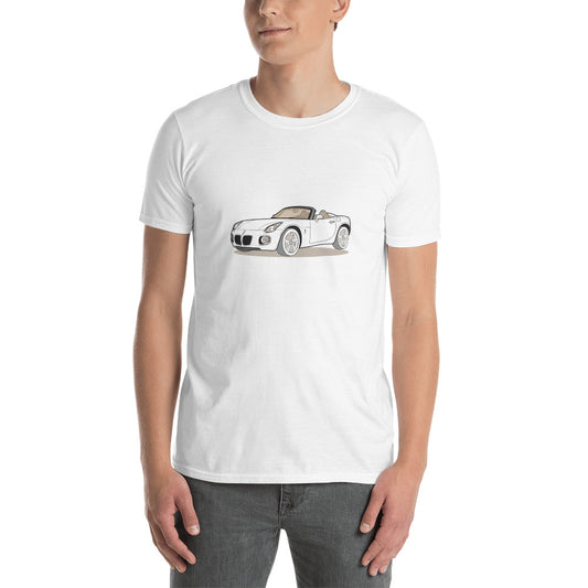 2008 Pontiac Solstice Convertible GXP Front Side Unisex T-Shirt (3 Colors Available)