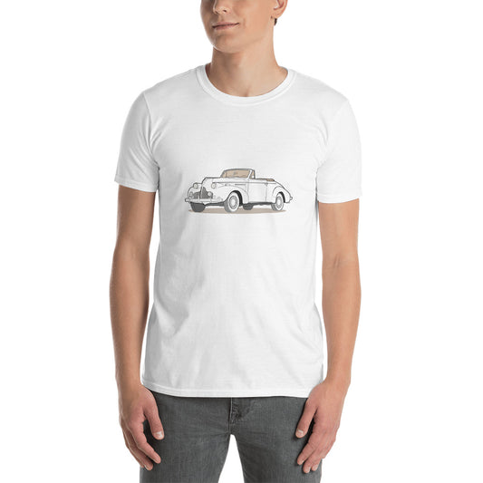 1939 Buick Special 46C Convertible Front Side Unisex T-Shirt (3 Colors Available)