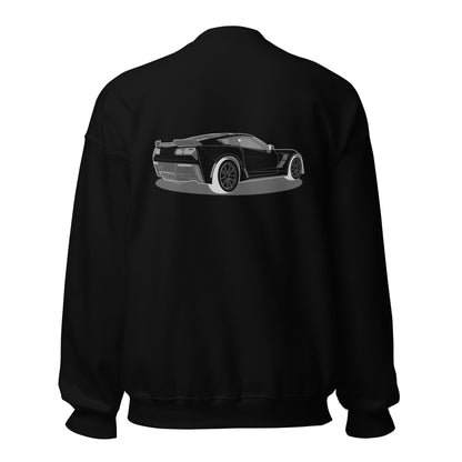 2019 Chevy Corvette Grand Sport Coupe Double Sided Unisex Sweatshirt (2 Colors Available)