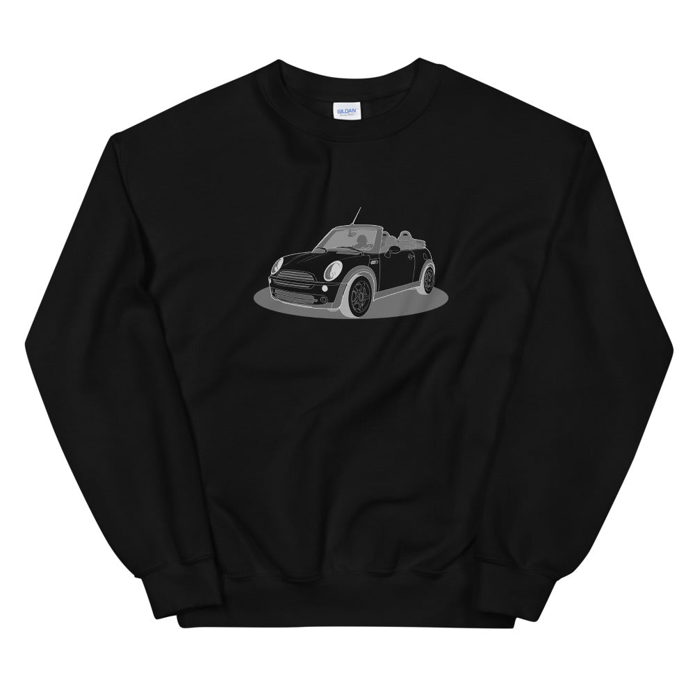 2005 Mini Cooper Convertible R52 Front Side Unisex Sweatshirt (2 Colors Available)