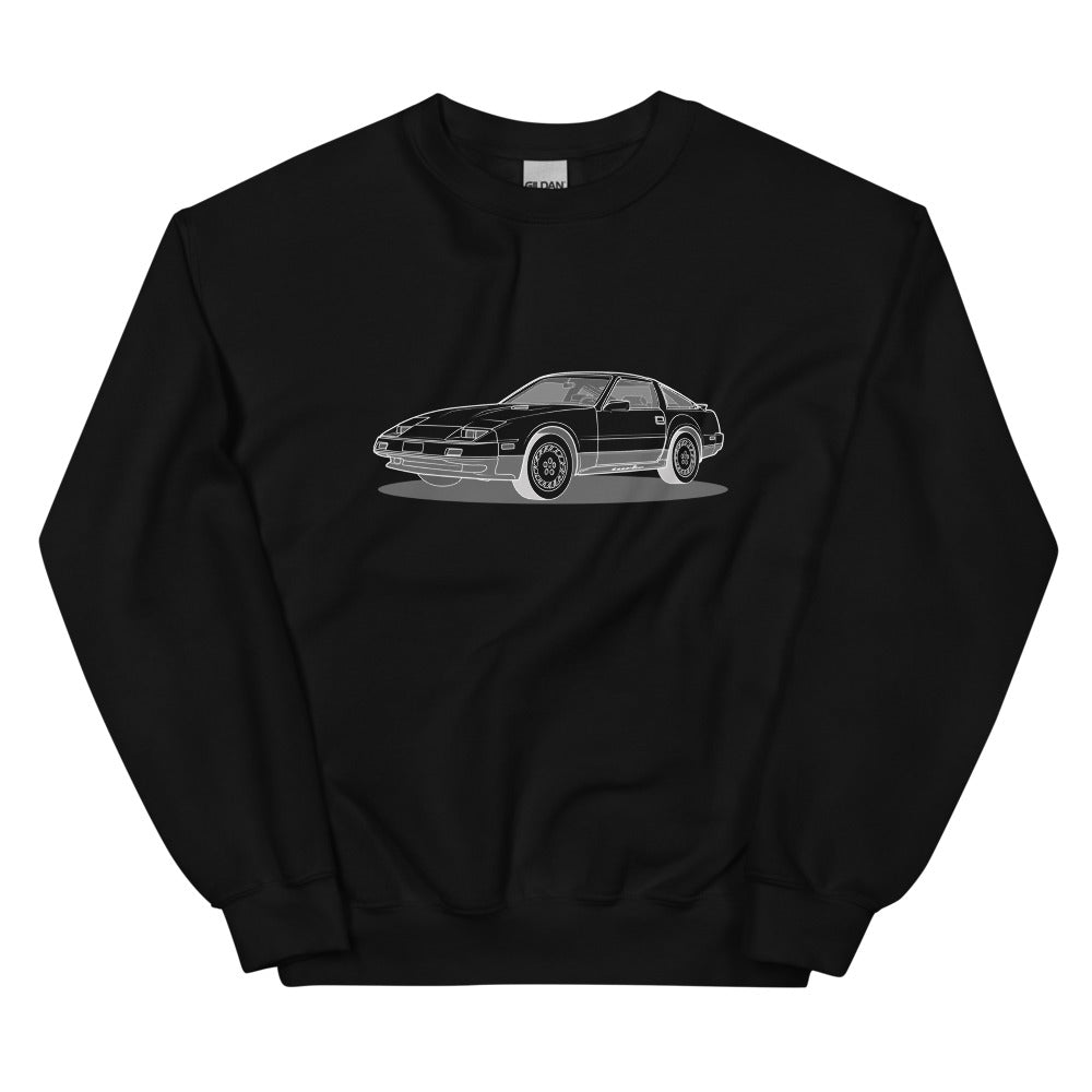 1984 Datsun Nissan 300ZX Turbo Front Side Unisex Sweatshirt (2 Colors Available)