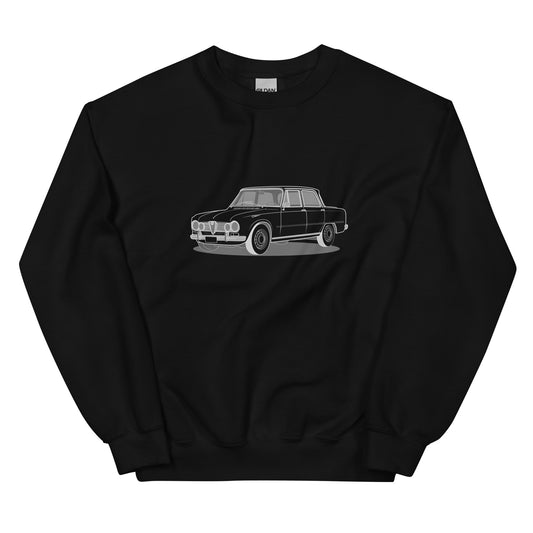 1967 Alfa Romeo Giulia Super Sedan Double Sided Unisex Sweatshirt (2 Colors Available)