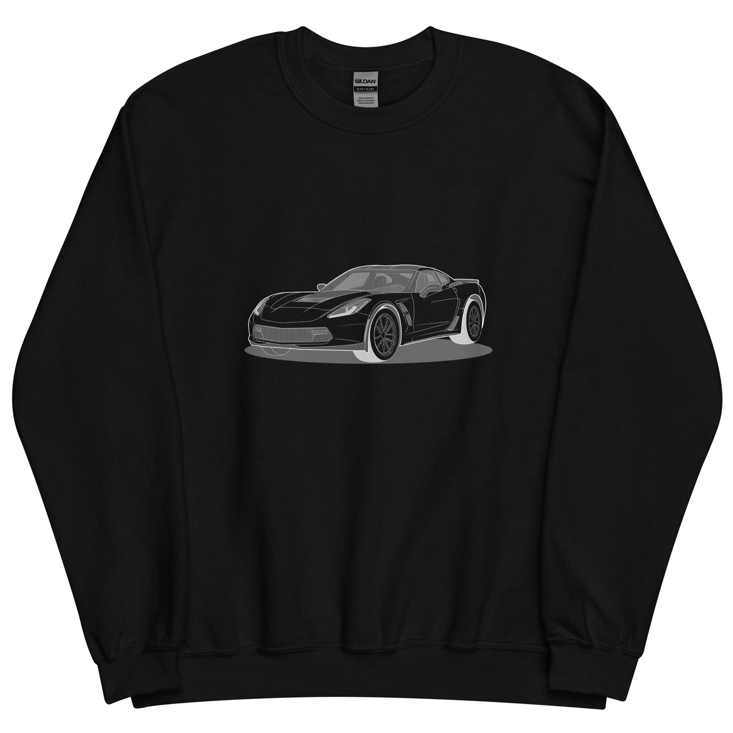 2019 Chevy Corvette Grand Sport Coupe Double Sided Unisex Sweatshirt (2 Colors Available)