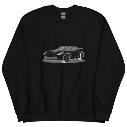 2019 Chevy Corvette Grand Sport Coupe Double Sided Unisex Sweatshirt (2 Colors Available)