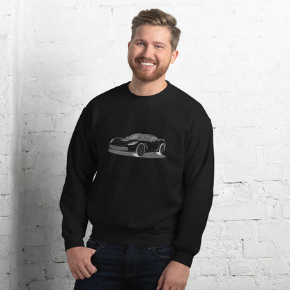 2019 Chevy Corvette Grand Sport Coupe Double Sided Unisex Sweatshirt (2 Colors Available)