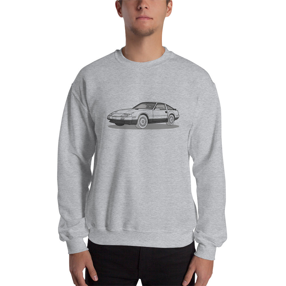 1984 Datsun Nissan 300ZX Turbo Front Side Unisex Sweatshirt (2 Colors Available)