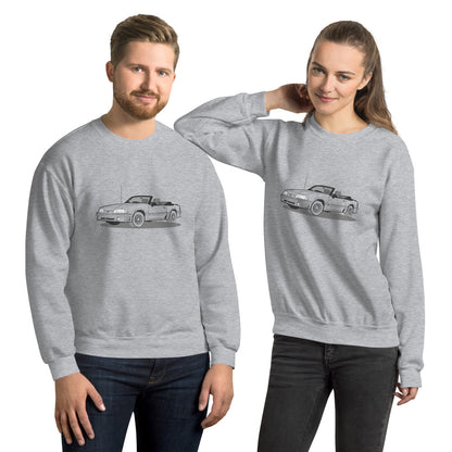 1989 Ford Mustang Convertible 5.0 Double Sided Unisex Sweatshirt