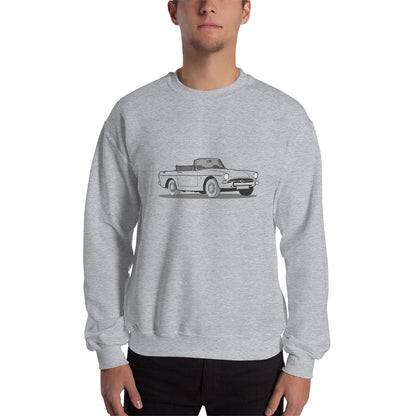 1964 Sunbeam Tiger Front Side Unisex Sweatshirt (2 Colors Available)