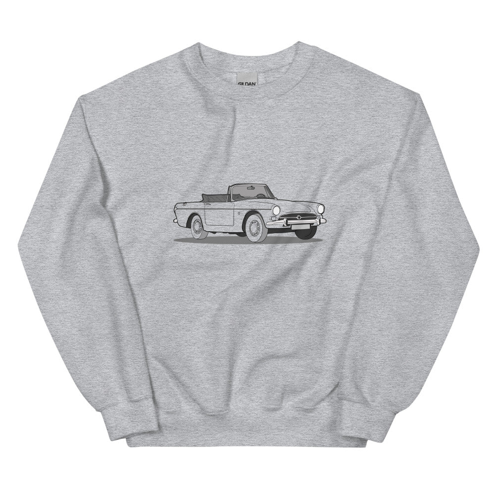 1964 Sunbeam Tiger Front Side Unisex Sweatshirt (2 Colors Available)