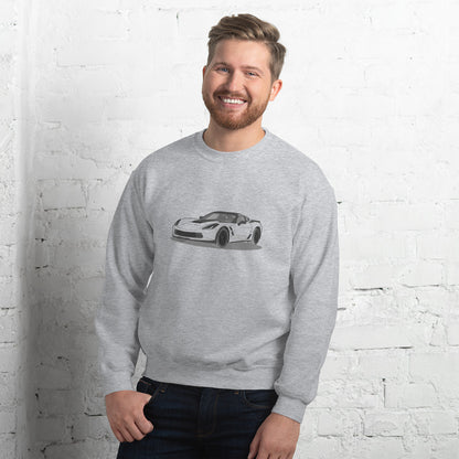 2019 Chevy Corvette Grand Sport Coupe Double Sided Unisex Sweatshirt (2 Colors Available)