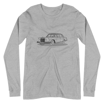 1972 Mercedes 280 SE Premium Front Side Unisex Long-Sleeve Shirt ( 3 Colors Available)