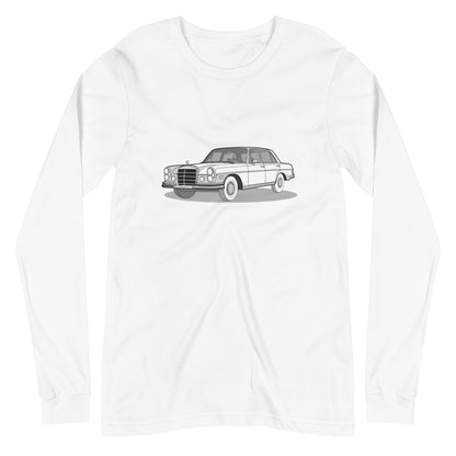 1972 Mercedes 280 SE Premium Front Side Unisex Long-Sleeve Shirt ( 3 Colors Available)