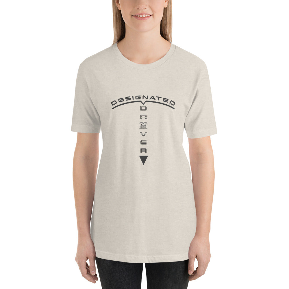 Designated Driver Heather Dust Unisex T-Shirt