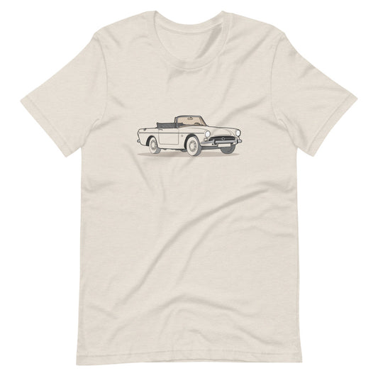 1964 Sunbeam Tiger Heather Dust Double Sided Unisex T-Shirt