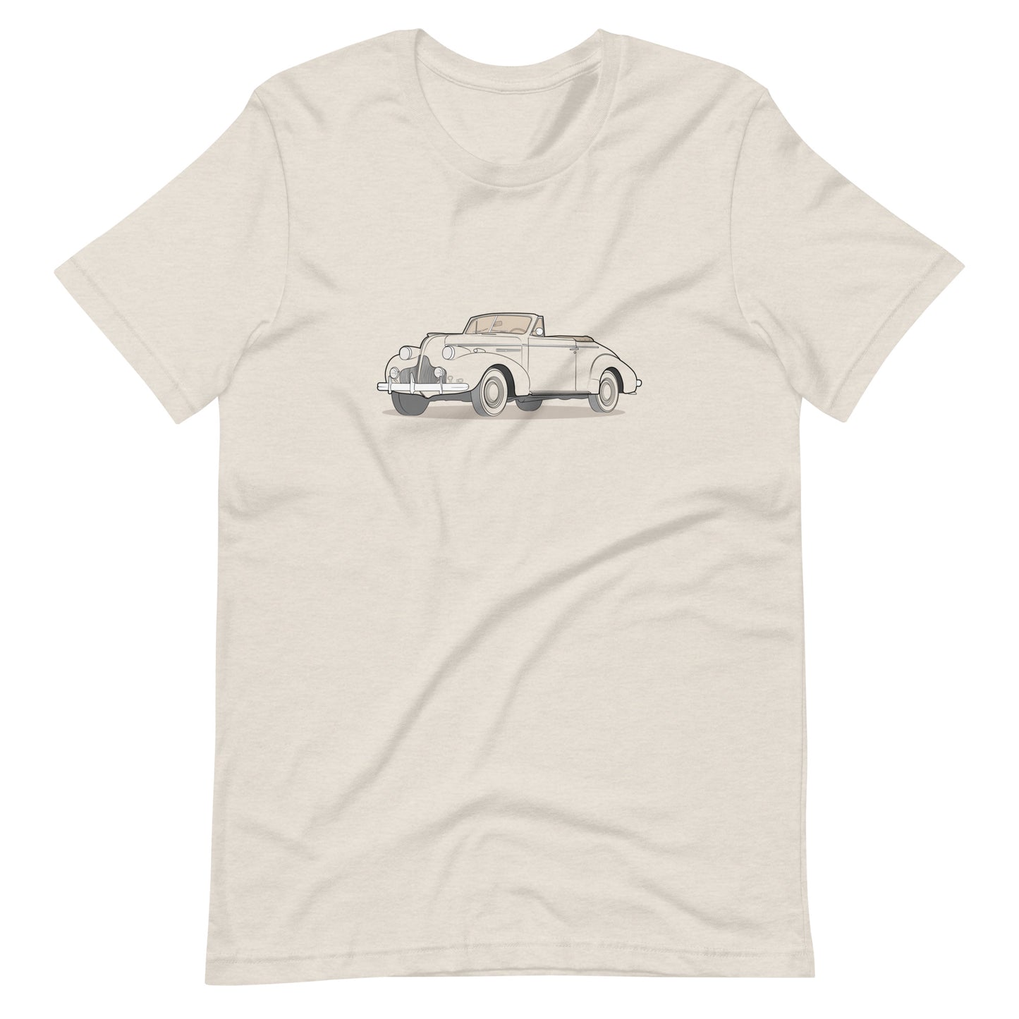 1939 Buick Special 46C Convertible Heather Dust Double Sided Unisex T-Shirt