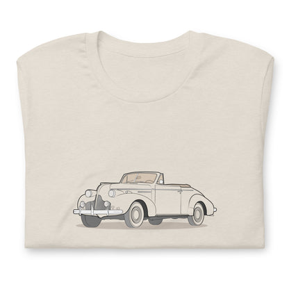 1939 Buick Special 46C Convertible Heather Dust Double Sided Unisex T-Shirt