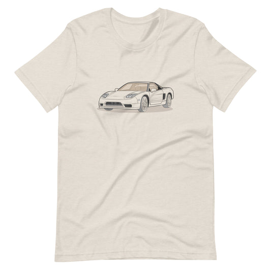 2005 Acura NSX-T NA1 NA2 Heather Dust Double Sided Unisex T-Shirt