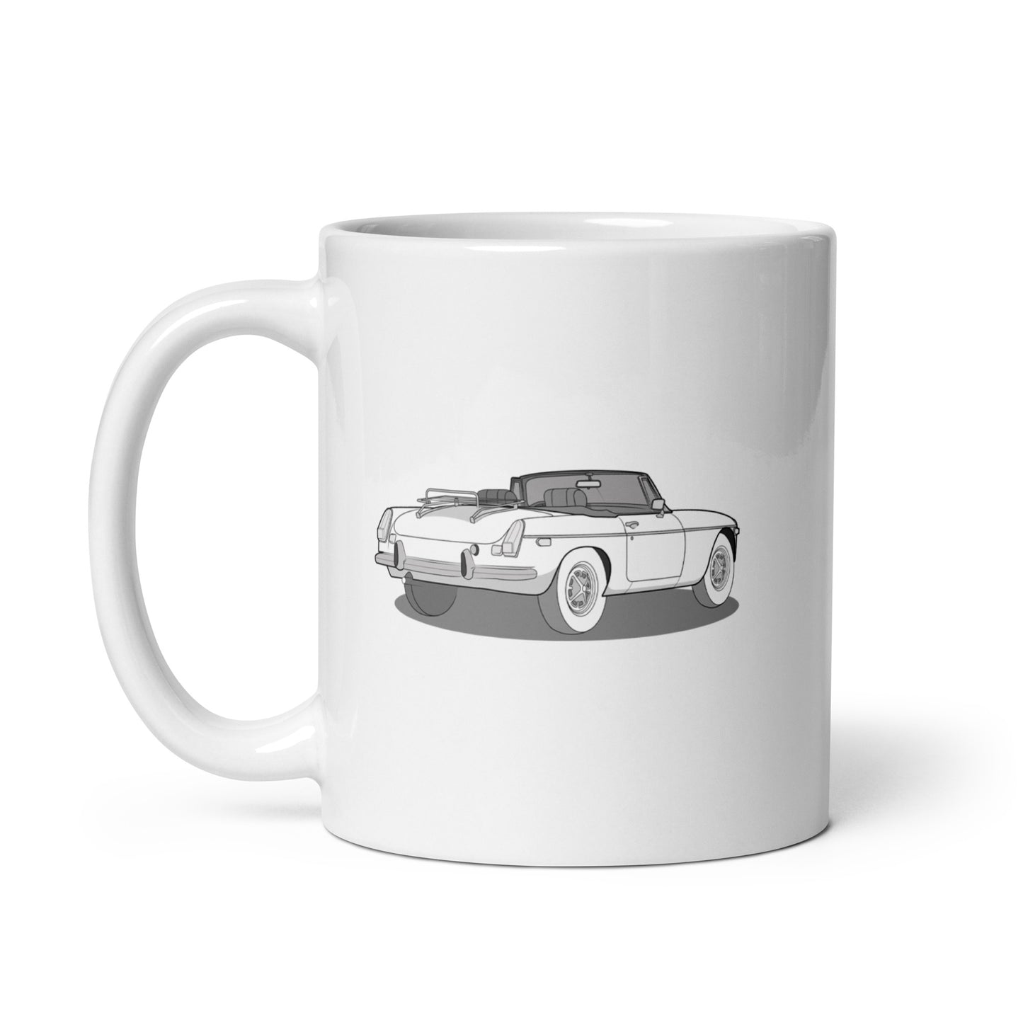 1973 MG B Double Sided 11 oz. Mug